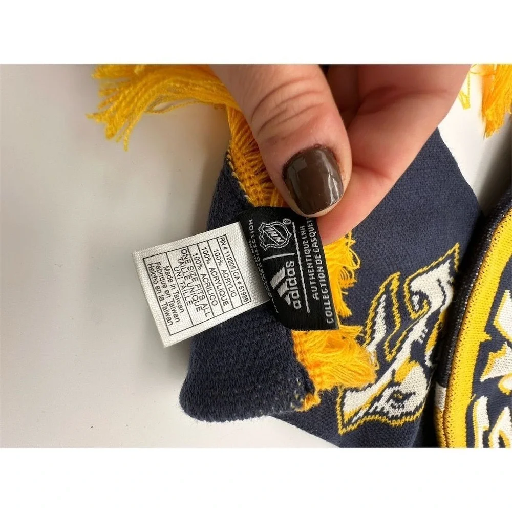 Nashville Predators Yellow Home‎ Jersey Scarf Unisex Adult NHL